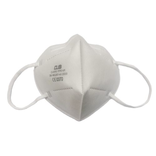 Máscara KN95 respirável anti-poeira de 5 camadas com presilhas elásticas confortáveis